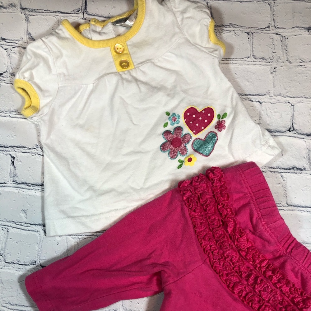 0-3 month girls outfit